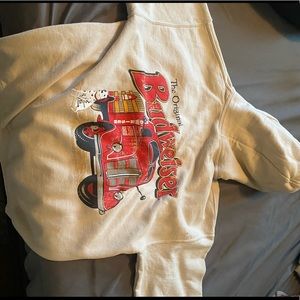 Budweiser hoodie -size medium